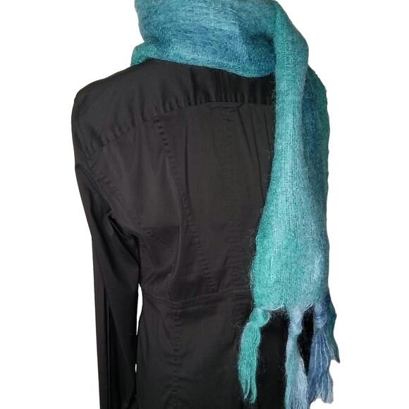 St. Albans Australian Pure Mohair Pile Scarf - 63" x 9.5" - Picture 4 of 5